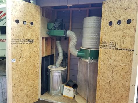 exterior dust collectors for woodworking